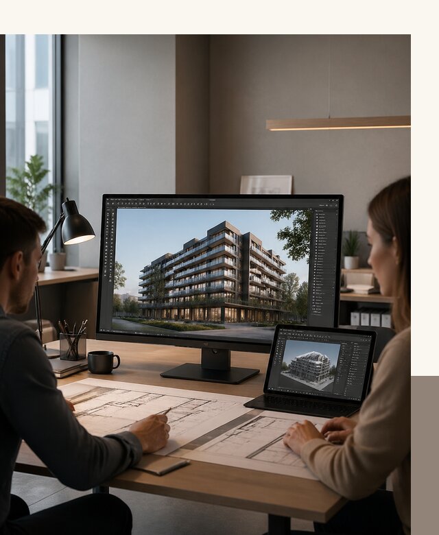 3D визуализация архитектуры и объектов строительства в Нижнекамске