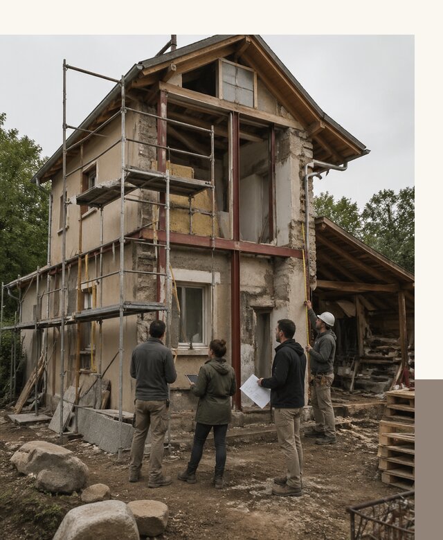 Реконструкция загородного дома под ключ в Нижнекамске от бюро